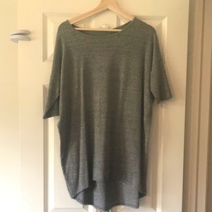 3 for $20 - Lularoe Irma Gray Solid XS